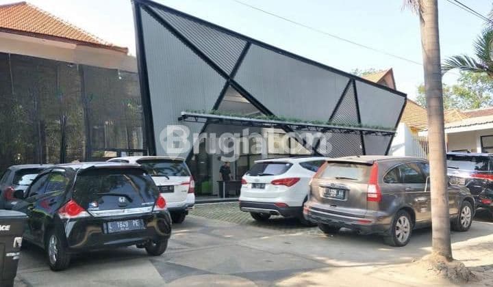 Rumah Usaha Pusat Kota Surabaya Raya Darmo Cocok Cafe Resto Bank