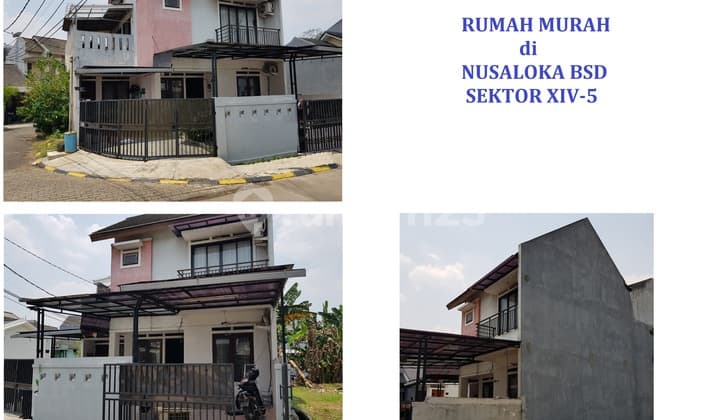 RUMAH MURAH di NUSA LOKA BSD