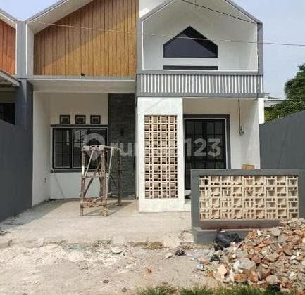 Rumah Modern, Tanah Luas di Cipayung, Jakarta Timur