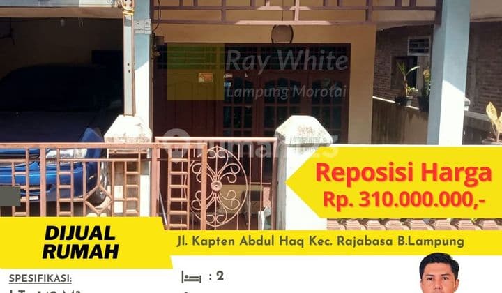 Rumah Murah Tanah 142 di Jalan Kapten Abdul Haq Rajabasa