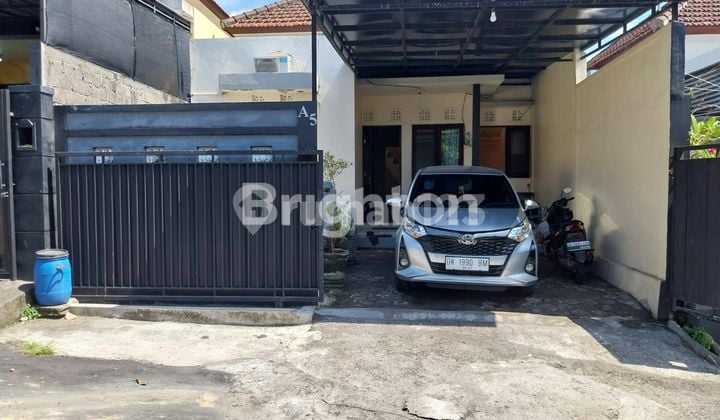 RUMAH MINIMALIS 1,5 LANTAI DI DALUNG KOMPLEK PERUMAHAN