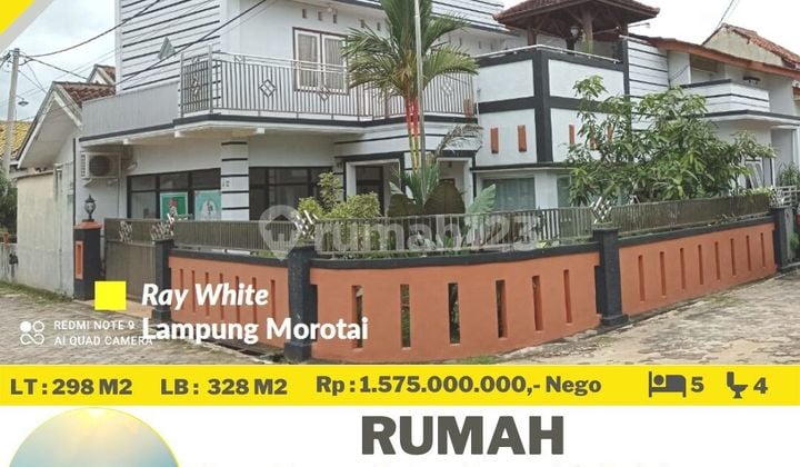 Two-Story House in Taman Palem Permai Housing Estate, Rajabasa, Bandar Lampung
