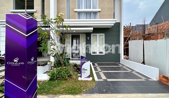 RUMAH TOWNHOUSE PREMIUM DI DALAM KOMPLEK PERUMAHAN ELITE DI KOTA PALEMBANG