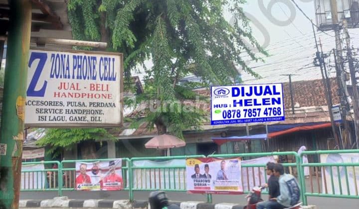 RUMAH TUA HITUNG TANAH DI PINGGIR JALAN RAYA PALMERAH