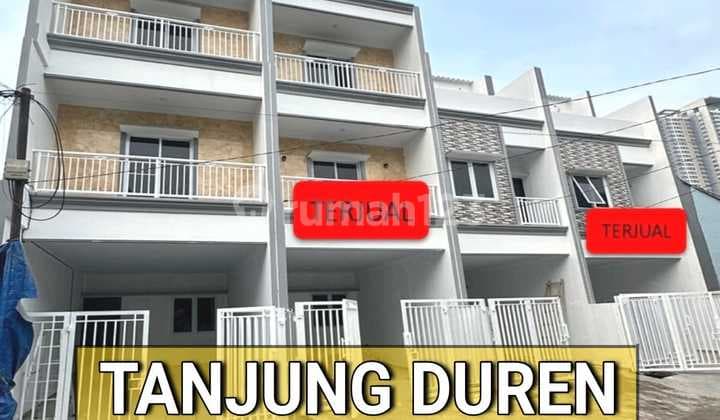 Rumah Baru Tanjung Duren, Selangkah menuju Taman Anggrek Mall, Central Park dan Neo Soho
