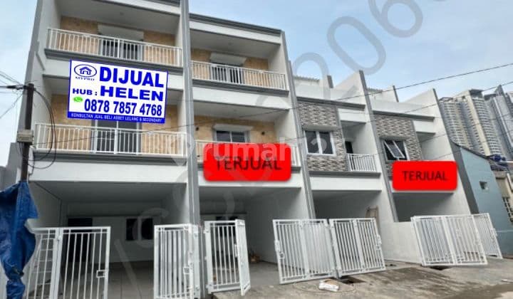 RUMAH BARU 3 LANTAI FULL SIAP HUNI DI TANJUNG DUREN