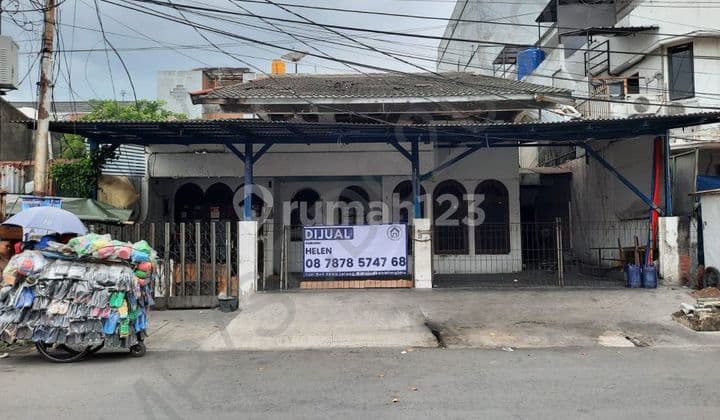 RUMAH TUA HITUNG TANAH DEKAT JALAN RAYA TANJUNG DUREN