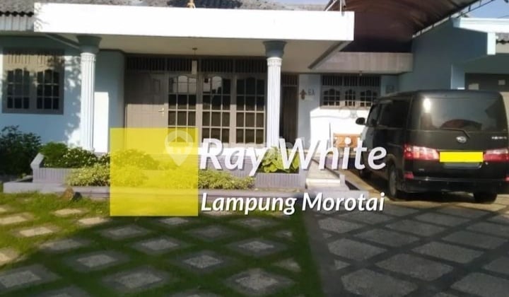 rumah dengan halaman sangat luas lokasi kedaton bandar lampung