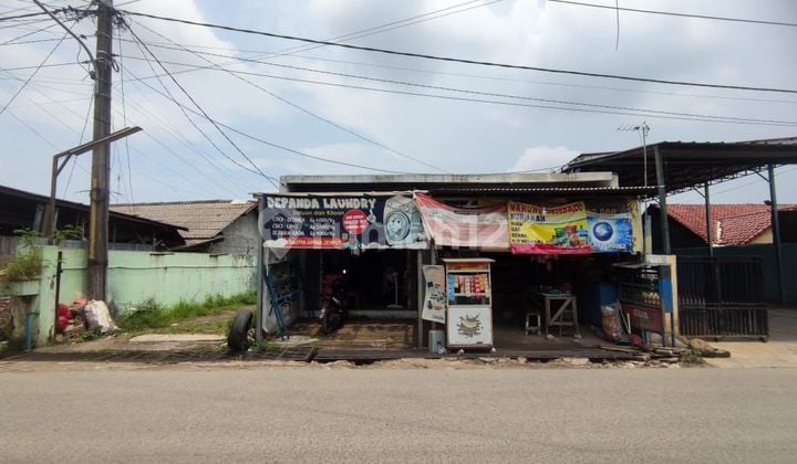 Rumah + 2 Kios Jalan Raya Buwek Sumberjaya Tambun Selatan Bekasi