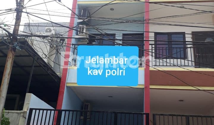 Rumah Kavling Polri Jelambar Grogol Petamburan Jakarta Barat