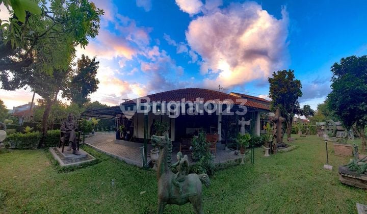 DIJUAL RUMAH TINGGAL LT 1050 M2, PINGGIR JALAN BESAR, JALAN KUSUMANEGARA UMBULHARJO