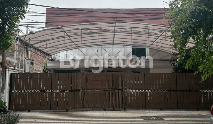 Rumah Usaha Bangunan Komersial Tengah Kota Second Road Ramai Jalan Sriwijaya Murah