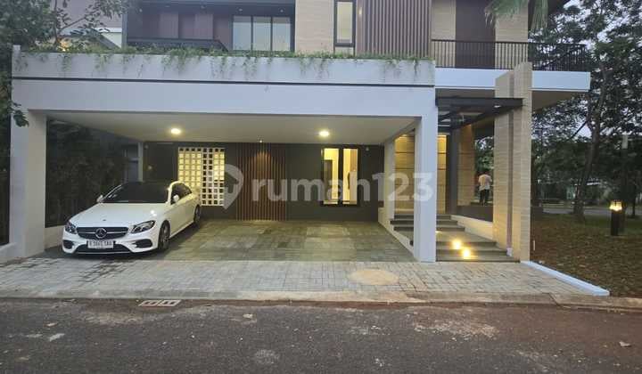 rumah kondisi baru strategis dekat aeon mall bsd city the icon cluster eastern cosmo siap huni