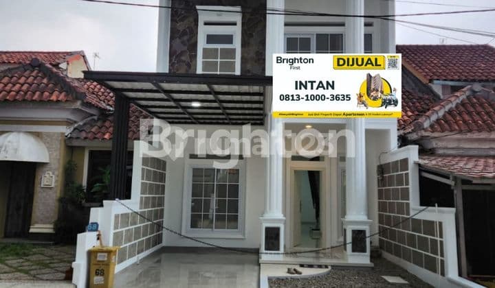Rumah Cantik, Rapih Siap Huni Taman Tampak Siring Sentul City