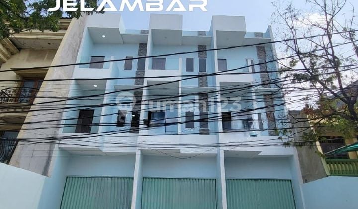 ANA RUMAH BARU 4.2X21M² JALAN RAMAI KAVLING POLRI JELAMBAR