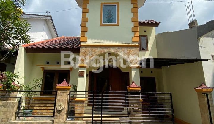 RUMAH SEMI FURNISH SIAP DIHUNI, DEKAT DENGAN KAMPUS DAN SEKOLAH, PERUMAHAN CLUSTER , UNGARAN TIMUR - UNGARAN