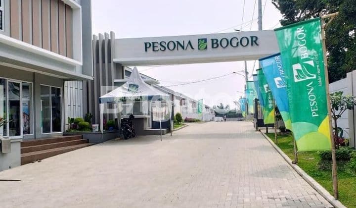 PERUMAHAN ASRI DAN NYAMAN HANYA 5 MENIT KE JALAN RAYA JAKARTA BOGOR