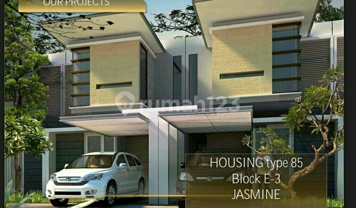 Rumah 2 Lantai Green Garden Icon Mall Kebomas Gresik