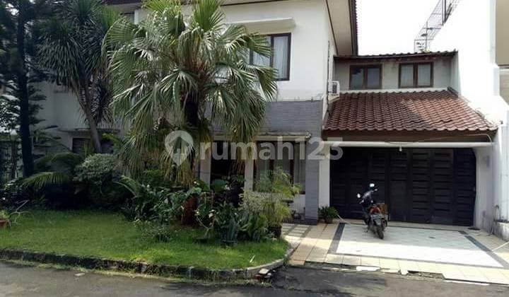 Rumah Bukit Cinere Dlm Kompl Bebas Banjir Sepanjang Masa Lt250m2,lb270m2,kt4+1km4+1,siap Huni,shm