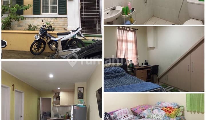 Dijual Townhouse Taman Hijau di Lantai Daasr - Lippo Karawaci