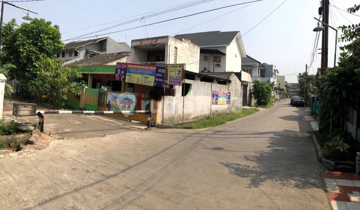 Rumah Hook Harga Murah Sekali di Jatibening 5 Menit ke LRT dan ke Tol Jatibening
