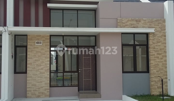 Rumah Murah Cluster di Villagio Citra Raya, BARU posisi Bagus depan Taman