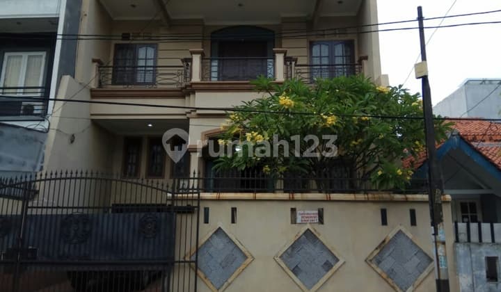 House in a crowded area.