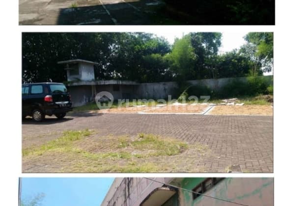 Tanah Dan Bangunan Gudang Pinggir Jalan Raya