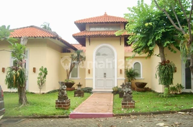 Nice House With Large Garden And Pool In Compound Ajh04093