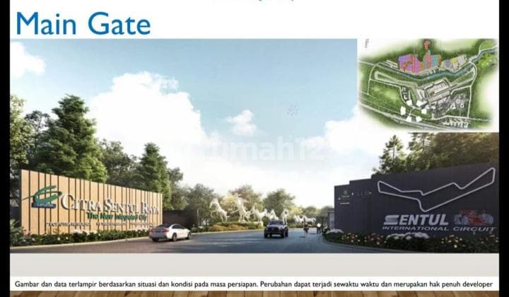 Citra Sentul Raya Cluster Thames Dartmoor Sentul Bogor Jawa Barat