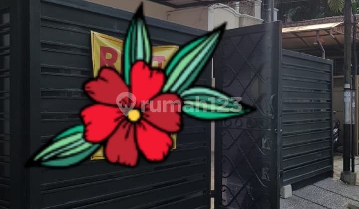 rumah siap huni di alam segar pondok indah jakarta selatan