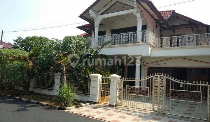 For Sale Beautiful and Lush Large House in Pondok Kelapa, East Jakarta