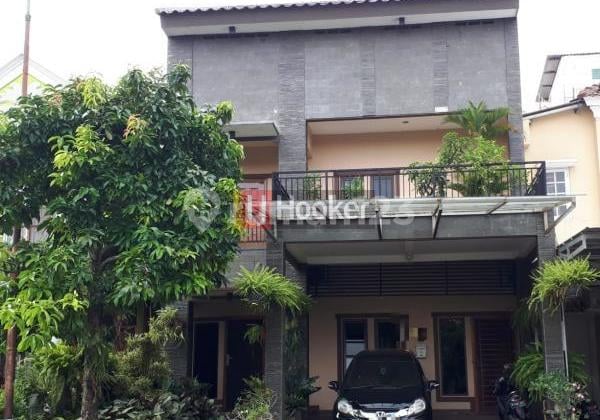 Rumah 3 Lantai Graha Raya, Bagus, Semi Furnished