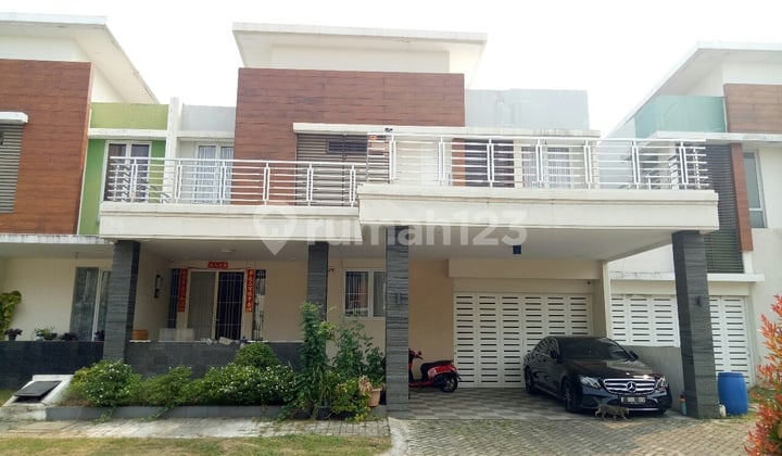 rumah mewah murah di cluster the leaf citraraya