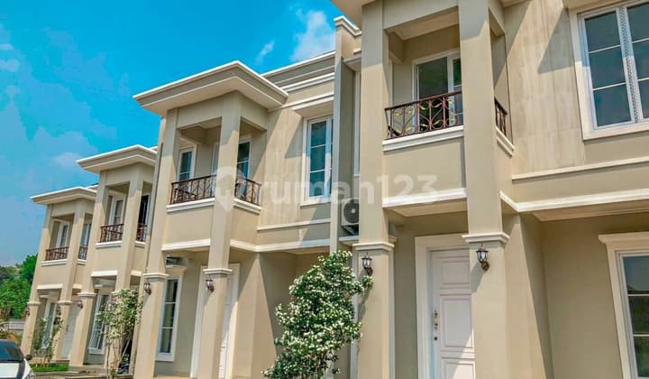 2-story Cibubur house in Depok, ready to occupy, no down payment required, flood-free area, close to MRT, toll gate, busway stop, and KRL station.