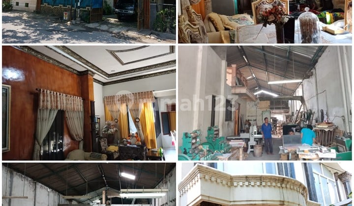 Business premises (warehouse, office, residence, production) combined into one, Raya Wonorejo Selatan