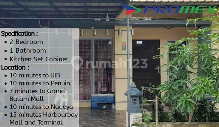 Rumah Batam Kezia Residence / 2 KT 1 KM