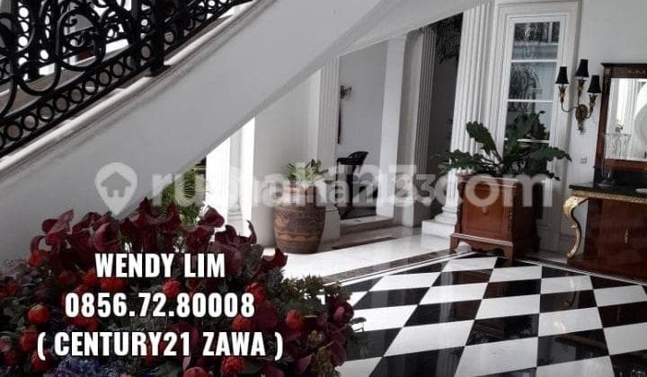 LUXURY & CLASSIC (DAVINCI) HOUSE At PONDOK INDAH ~ L/B. 850/1500 M2 ~ IDR 80M