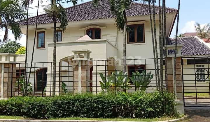 Rumah Bagus Siap Huni Bisa u/ Kantor Lingkungan Elite Kemang Dalam