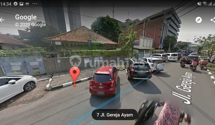 Rumah Tua Jl Gereja Ayam Pasar Baru, Sawah Besar ST-R857