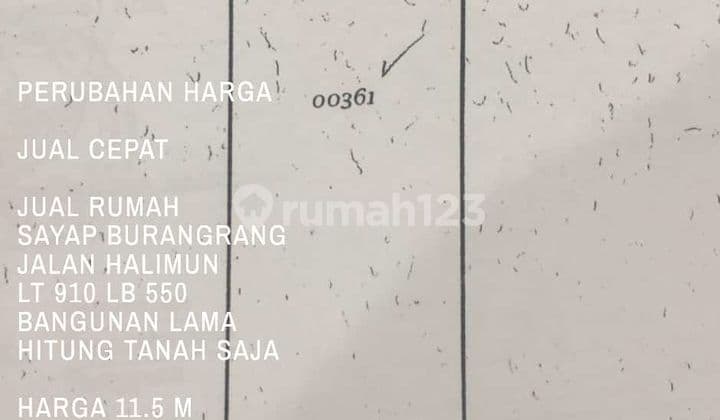 Ngebut! Rumah Sayap Burangrang Jalan Halimun