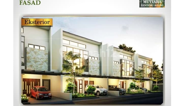 BRAND NEW TOWNHOUSE IN LENTENG AGUNG