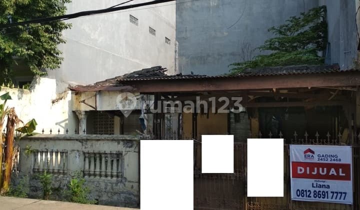 Rumah Hitung Tanah Lokasi OK Jalan 2 Mobil di BCS Kelapa Gading , Bisa Nego
