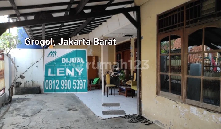RUMAH LAMA DI GROGOL, JAKARTA BARAT, COCOK U/ KOST-KOSTAN RUMAH LAMA DI GROGOL, JAKARTA BARAT, COCOK U/ KOST-KOSTAN