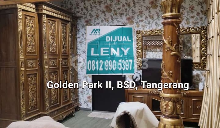 RUMAH BARU BAGUS ASRI BERNUANSA VILLA DI GOLDEN PARK II, BSD TANGERANG