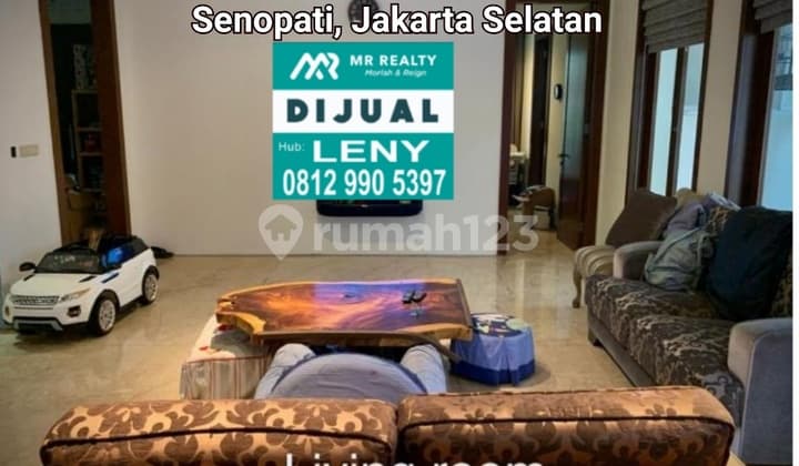 Turun Harga...rumah Bagus Siap Huni Di Senopati, Kebayoran Baru, Jakarta Selatan