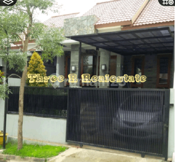 Rumah hadap timur full furnish ada AC, Spring Bed, Kitchen Set