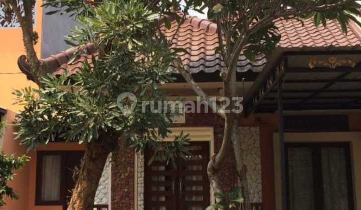 Rumah nyaman,aman asri di dalam Cluster dg nuangsa Bali. Di Curug Bojongsari Depok