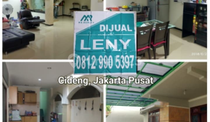 Turun Harga Rumah Bagus Siap Huni Di Cideng, Jakarta Pusat
