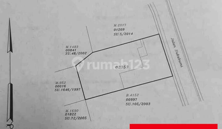 RUMAH ISTIMEWA di Jl. SUKABUMI, MENTENG dkt MANGGARAI, CIKINI